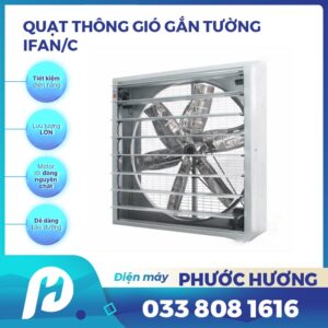 Quạt hút dạng vuông IFAN-36C
