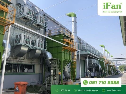 Ứng dụng của quạt điều hòa công nghiệp FAB-18