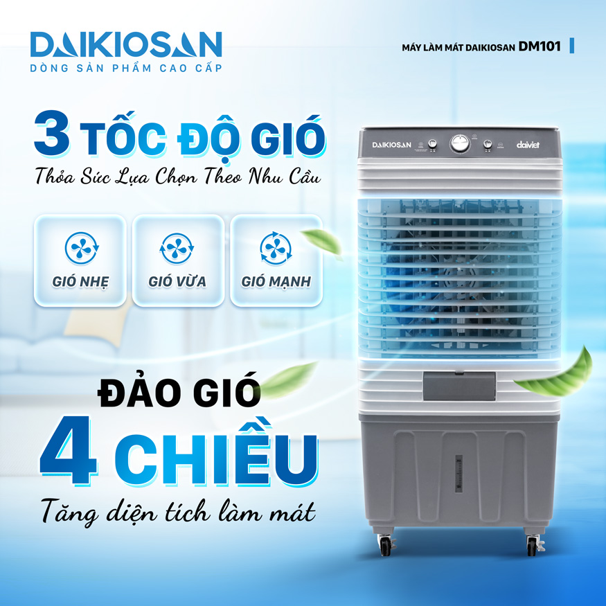 Quạt Điều Hòa Daikiosan DM101 - Ảnh 3