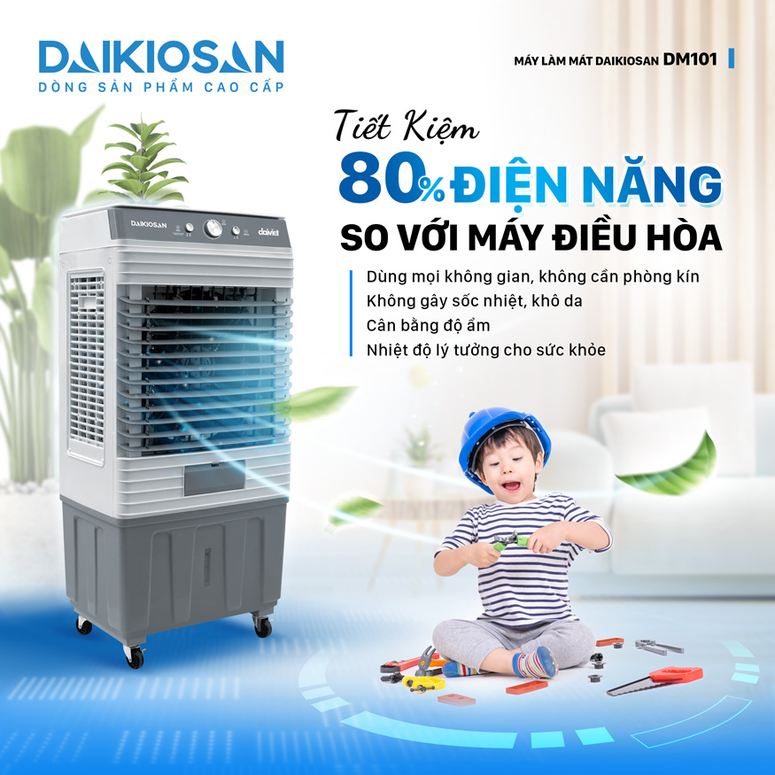 Quạt Điều Hòa Daikiosan DM101 - Ảnh 8