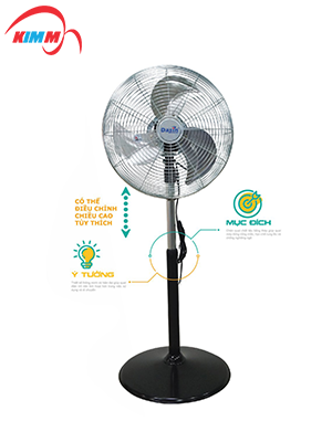 Quạt Công Nghiệp KSM - 1845 - Ảnh 2